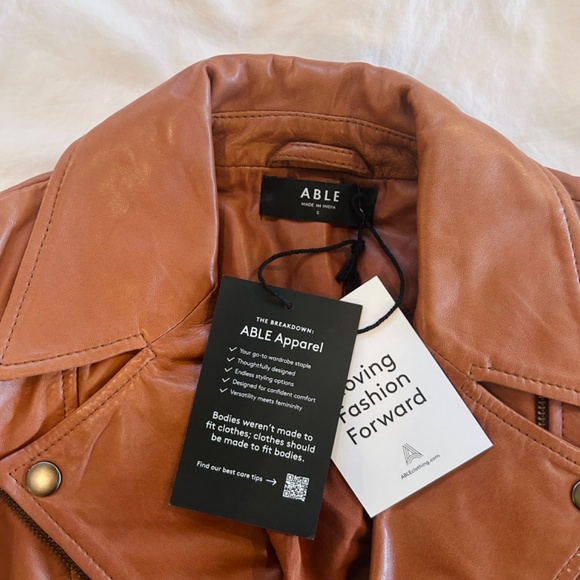 Able Maha Leather Jacket - Picture 4 of 6